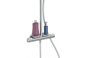 Душевая стойка Jacob Delafon Metro E26589-CP с полкой - 3