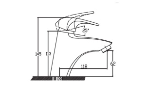 Смеситель Kaiser Guss 68011 для раковины - 2