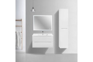 Тумба под раковину Vincea Mia Slim 90 белая - 2