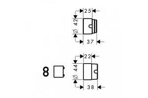 31971000 HG Metris Classic набор удлинения - 2
