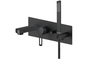 Смеситель Paffoni Ringo RIN001NO С ВНУТРЕННЕЙ ЧАСТЬЮ, для ванны с душем