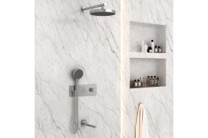 Душевой комплект Vincea Inspire с термостатом хром - 3