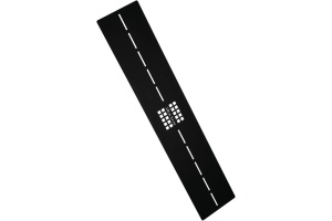 Накладка для сифона Allen Brau Infinity для поддона 120х90 черный матовый - 2