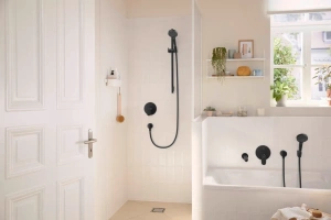 Смеситель для душа Hansgrohe Rebris S черный матовый - 2