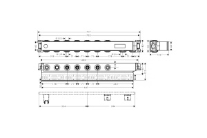 15313180 HG RainSelect термостатический смеситель для душа (скрытая часть) - 2
