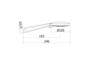 Душевая лейка Cezares Articoli vari хром (CZR-P-D4F-01) - 2