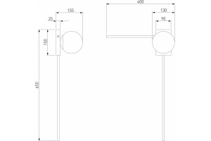 Бра Eurosvet Fredo 40034/1 золото - 2