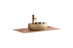 Столешница под раковину Armadi Art Lucido 100 бежевый