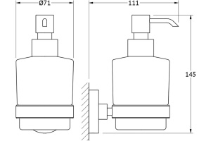 Дозатор для жидкого мыла Artwelle Harmonie (HAR 015) - 2