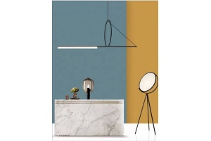 Подвесной светильник iLedex Zoom 8075P/S-18W-3000K MBK-WH - 2