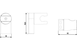 Настенный держатель Ravak  (X07P011) - 3
