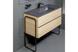 Тумба под раковину Armadi Art Vallessi 120 светлое дерево - 3