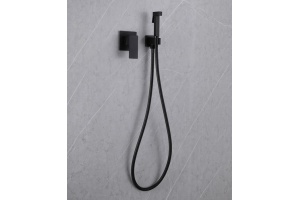 Гигиенический душ Abber Daheim черный, матовый (AF8225B) - 3
