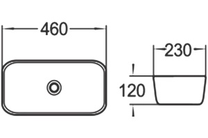 Рукомойник SantiLine SL-1050 - 2