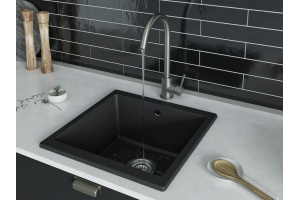 Смеситель для кухни STWORKI by Damixa HSTW07000 никель, однорычажный, с поворотным изливом, с аэратором, матовый - 3