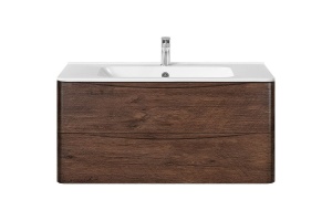 Тумба под раковину Vincea Paola 100 темное дерево