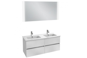 EB2384-J5 Tolbiac Тумба под раковину 120см, 2 ящика, цвет белый лак - 3