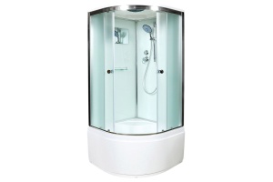 Душевая кабина DETO D10S с высоким поддоном, с сиденьем