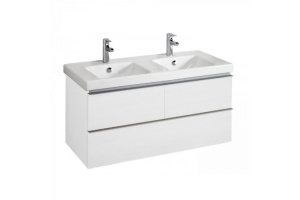 Тумба для комплекта Jacob Delafon Odeon Up 120 белый блестящий, 3 ящика