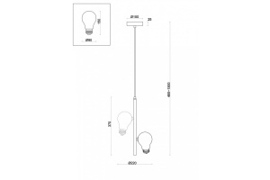 Подвесная люстра Freya Evidence FR5372PL-02BS - 3