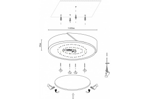 Потолочный светодиодный светильник Velante 445-467-01 - 2