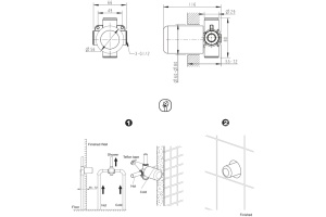 Скрытая часть Bravat D999CP - 2