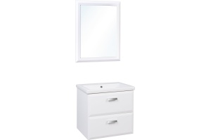 Мебель для ванной Style Line Лотос 60 Люкс Plus подвесная, белая