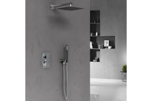 Душевой комплект встраиваемый Vincea хром - 2