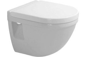 Чаша для подвесного унитаза Duravit Starck 3 белый, без сиденья (2202090000)