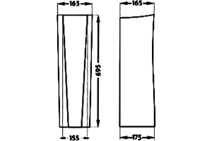 Пьедестал для раковины Santek Бореаль WH110591 (1.WH11.0.591) - 3