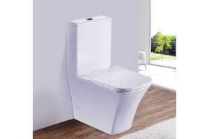 Унитаз-компакт Esbano Crisan с сиденьем микролифт, белый (ESUNCRISW) - 2