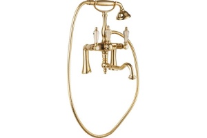 Смеситель для ванны Cezares Diamond золото (DIAMOND-PBV2-03/24-Sw) - 2