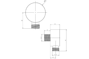 Шланговое подключение Allen Brau Priority сталь матовый - 2