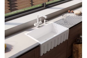 Мойка кухонная Omoikiri Mikura Natceramic/белый (4997074) - 3