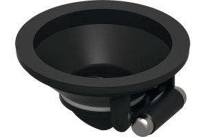 Механический затвор от запахов Tece DrainpointS черный