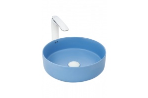 Раковина накладная Weltwasser WW ELBACH 3134 MBL 35.5 матовый голубой (10000004518)