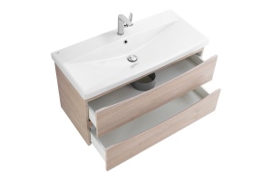 Тумба с раковиной Belbagno Marino-Cer 100 светлое дерево - 3