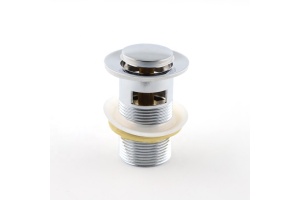 Донный клапан для раковины Ceramalux хром (RD013) - 2