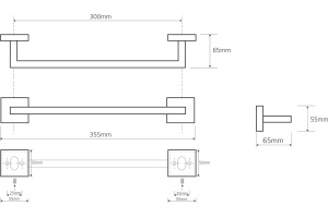 Полотенцедержатель Bemeta Beta (132204012) - 2