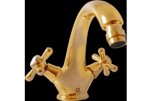Смеситель для биде Rav Slezak Morava retro золото