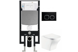 Комплект Weltwasser AMBERG 497 + ODENBACH 004 GL-WT + AMBERG RD-BL (10000006651)