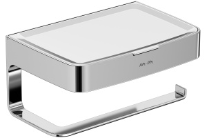 Держатель туалетной бумаги AM.PM Inspire V2.0 A50A341500 с полочкой для телефона и контейнером