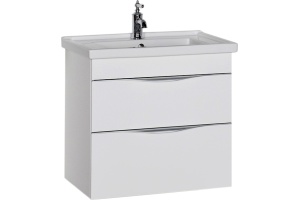 Тумба с раковиной Aquanet Эвора 70 белая