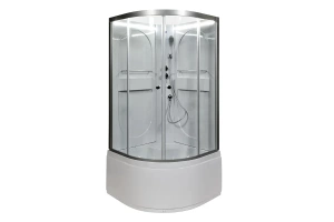 Душевая кабина Deto L 90х90 хром (L690NLED) - 2