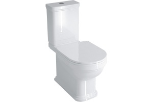 Чаша для напольного унитаза Kerama Marazzi Pompei белый без сиденья