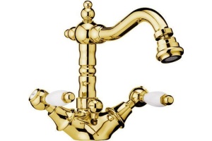 Смеситель Webert Dorian DO710402010 золото для биде