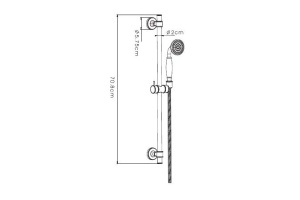 Душевой гарнитур Gappo G8017-4 - 2