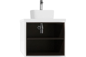 Мебель для ванной Акватон Брук 60 открытая, дуб феррара - 2