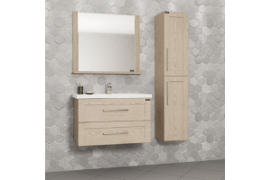 Зеркало с полкой Санта Венера 80 светлое дерево - 2