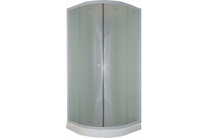 Душевая кабина Parly Effect 85х85 хром стекло матовое